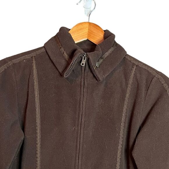 3 for $30! Tommy Hilfiger brown fleece sweater - Picture 2 of 9